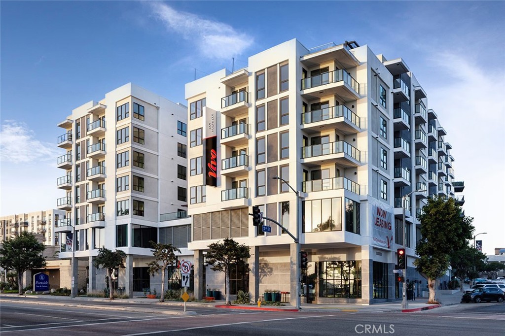 Experience modern coastal living at Vivo on Harbor, one of San Pedro’s premier waterfront communities located in the heart of the Arts District. This 585 sqft studio with 1-bathroom offers an open-concept layout with luxury vinyl plank flooring, large windows for abundant natural light, a private balcony*, and a sleek kitchen featuring quartz countertops, stainless steel GE appliances, and soft-close cabinetry. The unit includes an in-home washer and dryer, spacious bedrooms, and ample closet space. Community amenities include two rooftop decks with sweeping harbor views, a state-of-the-art fitness center with yoga studio and Echelon fitness mirror, a beautifully landscaped courtyard with BBQs and firepit, pet-friendly facilities including a dog wash, EV charging stations, coworking space with water views, and private resident parking. Located just minutes from the upcoming West Harbor development, the LA waterfront promenade, Cabrillo Beach, and Crafted at the Port of LA, Vivo offers the perfect blend of lifestyle, location, and luxury. *Balcony in select units.