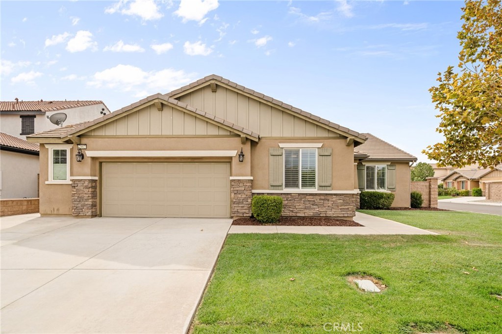 This stunning single-story NexGen home offers the perfect balance of comfort, flexibility, and modern design. Situated on a desirable corner lot, it’s ideal for families, entertainers, and those seeking multi-generational living in one of Eastvale’s most sought-after neighborhoods.
The main residence features 3 spacious bedrooms, 2 full bathrooms plus a flex den/office that could be used an additional bedroom. At the heart of the home, the kitchen showcases a built-in stove, double ovens, oversized island, recessed lighting, ample cabinetry, and generous counter space. Designed for both functionality and style, the kitchen seamlessly connects to the dining and living areas, creating a welcoming flow perfect for gatherings and everyday living.
Adding incredible versatility is the private NextGen quarters with its own separate entrance. This suite includes a bedroom, full bathroom, it own laundry and kitchenette, making it an excellent space for in-laws, extended family, guests, or even as an income-producing rental. It can also serve as a private office, gym, or creative retreat, offering options to suit a variety of lifestyles.
Step outside and enjoy a backyard oasis designed for entertaining and relaxation. A newly built sparkling pebble tech pool and spa with cascading waterfalls is surrounded by tropical palms, colorful landscaping, and spacious decking. Whether it’s a summer barbecue, a quiet afternoon by the water, or an evening swim under the stars, this backyard delivers a true California lifestyle.
Additional features include high quality real wood floors and custom tile throughout, two-car garage, recessed lighting throughout, custom lighting, well-manicured landscaping, tile roof, solar panels and the added bonus of no HOA fees. Located within one of the area’s most desirable school districts, this home provides not only comfort but also peace of mind for families seeking quality education.
With its single-story convenience, private NextGen suite, entertainer’s backyard with pool, and unbeatable location, this property is a rare find. Offering the best of both practicality and luxury, it’s the perfect place to call home.