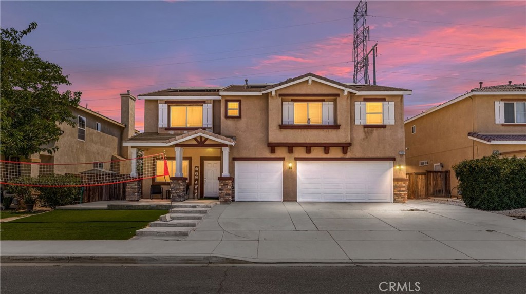 EXPANSIVE Home for the GROWING FAMILY!! This is BEAUTIFUL Two-Story Home with LOW Taxes, NO HOA Fees and sitting on a HUGE 12,546sqft Lot!! Enjoy this Spacious Floor-Plan Offering 3157sqft with 5 LARGE Bedrooms, UPSTAIRS GIANT BONUS ROOM (could be a 6th Bedroom) and 4 FULL Bathrooms * * This Floor Plan offers a MAIN FLOOR Bedroom & Bathroom * * Separate Formal Living Room & Formal Dining ROOM with Beautiful Luxury Vinyl Flooring Throughout * * REMODELED ISLAND KITCHEN with GRANITE SLAB Counters & Custom Back-Splash, Breakfast Counter for the Kids, STAINLESS STEEL APPLIANCES, In-Kitchen Dining and Walk-In Pantry * * Cozy Family Room with Fireplace and Media Niche is PERFECT for Family Gatherings * * UPGRADED Throughout with 2-Toned Interior Paint, Laminate Flooring, Recessed Lighting, Raised Panel Doors, Ceiling Fans, DESIGNER FIXTURES, Solar Package to Reduce HIGH Energy Costs and MUCH MORE * * SPACIOUS Master Bedroom with Beautiful Wood Laminate Flooring & Large Walk-In Closet - AND - Master Bathroom with His & Her Sinks, Tiled Floors, Walk-In Shower and Romantic Garden Tub * * SUPER-SIZED Bonus Room is the PERFECT GAME ROOM, Possible Movie Theatre or TEEN ROOM * * (3) Nicely Appointed Upstairs Bedrooms including Jack-N-Jill Bedrooms * * Wonderful Backyard with Large Covered Patio, Built-In BBQ Island, NO REAR NEIGHBORS and Plenty of Room to Add your CUSTOM POOL * * Separate Downstairs Laundry Room * * Nice Curb Appeal with Covered Front Porch, Synthetic Grass and OVER-SIZED 3 Car Attached Garage * * Terrific Family Community and Close to Schools, Shopping, Dining/Restaurants, Parks and EZ Freeway Access - LOW TAXES, NO HOA Fees - Make this a MUST SEE...SUBMIT ALL OFFERS!!!