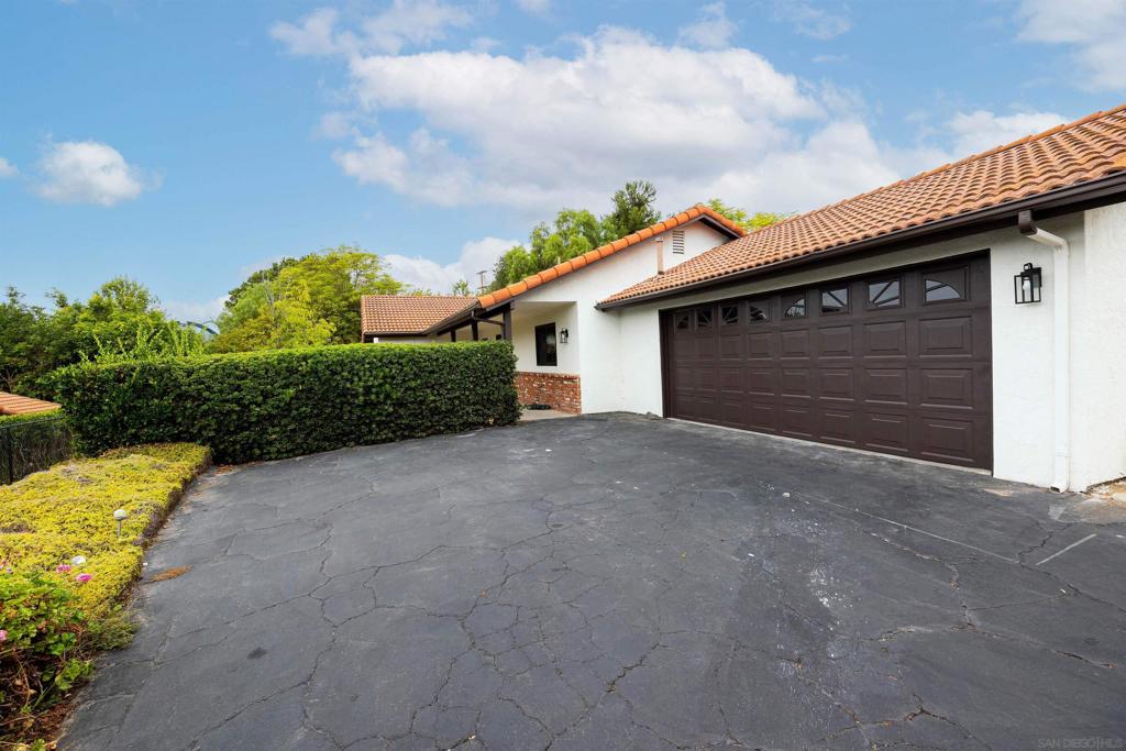Take a look at this newly renovated home in this secluded community in Vista! This 3 bed 2 bath home also includes a 2 car garage with a spacious driveway. The kitchen and dining area have been completely remodeled and have been opened up to the living area. The high ceilings make the home feel substantially larger than its 1,782 square feet may suggest. The living area features a gas fireplace, two large remote-controlled ceiling fans, a kitchen bar, skylights, and plenty of large windows to let in lots of natural light. The hallways leading towards the bedrooms offers a nice-sized closet, as well as some small cabinets and a table for storage. The 2 bedrooms each have their own fan with adjustable fan speeds integrated into the wall via a switch. The spacious master bedroom includes its own walk-in closet and full bathroom. From here, you can access the backyard from the new sliding glass doors that have been recently installed. The backyard extends all around the home and is filled with grass, gravel, and small plants along the perimeter. This is the perfect place to take in the sunset with plenty of space to enjoy it with guests. Take up this opportunity to live in this quiet and friendly community that is still close enough to the freeway to get wherever you need to go quickly. Available immediately! All construction equipment will be removed prior to move-in. Cats allowed, up to medium sized dogs only. Home does not have AC, owners are willing to install a central unit in January. No washer/dryer. 600+ Credit Score 45% debt to income 2.5x monthly income requirement