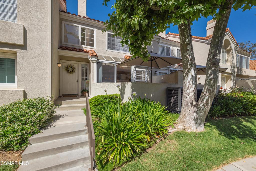 Welcome to 4240 Lost Hills Rd. #1902 - in the heart of the highly desirable Calabasas Steeplechase Community. As you enter the home, you'll notice the natural light that pours into the very spacious open concept living area. The beautiful kitchen, with expansive granite countertops, stainless steel appliances, and large breakfast bar, will surely be fun to use and make entertaining friends and family an interactive occasion. A sizeable dining area can easily accommodate a large table and the main living room is equally spacious. You'll be able to cuddle up next to the fireplace after a long day, or open the patio door to tend to your grill. Get ready to expand your living space outside because the patio provides even more opportunities to relax and entertain friends, and the large tree just outside the home provides the shade and privacy that makes this unit unique. Travel up the beautiful staircase and find the generous Primary Suite, light-filled and private with beautiful views of the lush tree foliage. The Primary Bathroom has dual sinks, a large soaking tub, and two separate closets. Upstairs, you'll also find one more very large ensuite bedroom and additional hall cabinet storage. Topping off all the amenities, this condo has a direct access two car garage, making it easy to bring the groceries right through your dedicated laundry room and into the kitchen. Explore the neighborhood playground, just a short distance from the unit, or spend time on the grassy greenbelt pathways or in the gym. It's true resort style living when you have two large pools to choose from, on upper and one lower to the community. This special light and bright condo, with its central location, pristine condition, and private patio will not last long. Make it yours today!