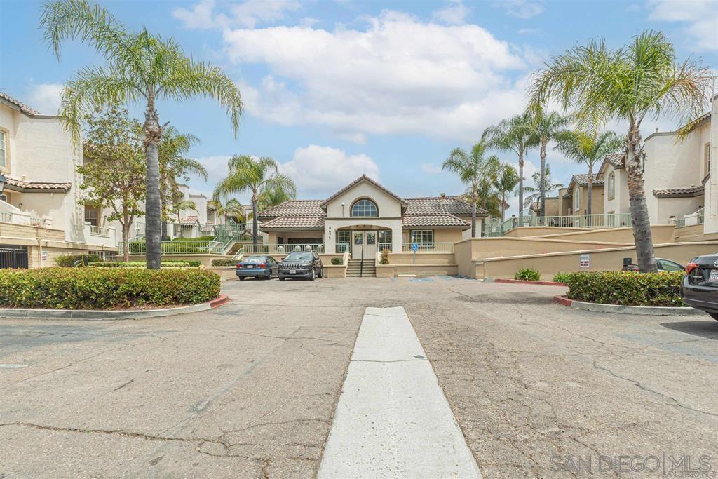 Welcome home to this bright and well-appointed beautifully maintained, upper-level corner 2-bedroom, 2-bath condo unit in the Mirabella Community is perfectly situated in the heart of Mira Mesa. A spacious private balcony with a storage closet and washer & dryer. The master bedroom has an en-suite bathroom and a mirrored wardrobe closet. A spacious guest bedroom and mirrored wardrobe closet. The unit has two assigned parking spaces in a security-gated underground parking structure. Community amenities include landscaped grounds, a swimming pool, a relaxing jacuzzi, and an exercise room. This unit faces directly across from the Mira Mesa Community Park, which is nearing completion of a $ 43 million renovation. It will feature a brand-new aquatic complex, two basketball courts, pickleball, a state-of-the-art playground, a skate park, and additional amenities. Ideally located within walking distance of shopping centers, restaurants, schools, and a public library. Contact the listing agent to obtain appointment details and showing instructions.