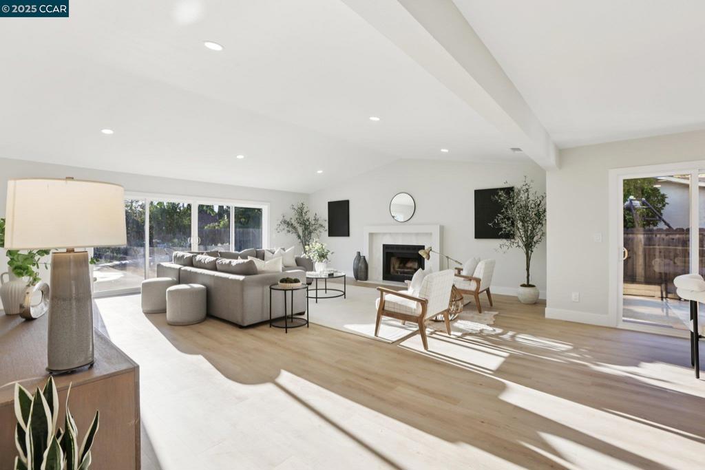 OPEN HOUSE SAT/SUN 1 to 3PM. Beautifully remodeled home in Concord’s Clayton Valley area. This move-in ready property features an open floor plan, new flooring, fresh interior paint, and a modern kitchen with quartz countertops, stainless steel appliances, and custom cabinetry. Updated bathrooms with designer finishes, dual-pane windows, and new roof. Spacious backyard offers room for entertaining, gardening, or play. Conveniently located near schools, shopping, BART, and freeway access.