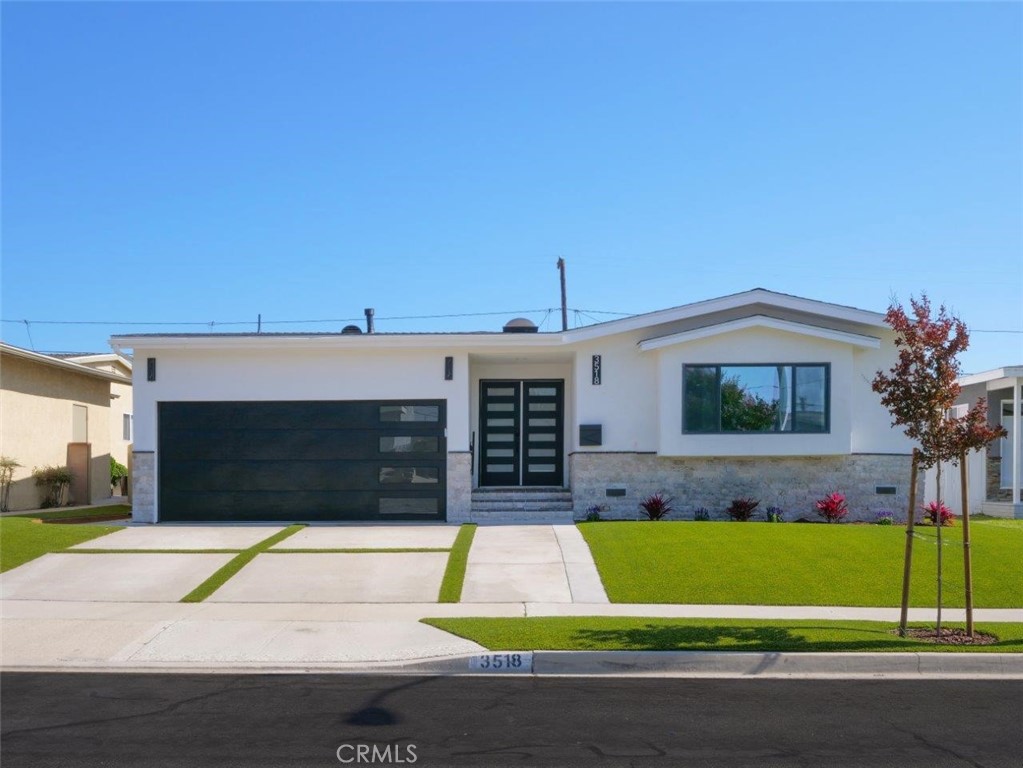 Discover this beautifully remodeled Single-Story home almost 1800 SF on 5300 Sf Lot located in the highly desirable of Torrance. Boasting 3 spacious bedrooms and 2.5 fully New bathrooms, this home offers both comfort and style. The thoughtfully designed layout includes stunning new kitchen with plenty of cabinets and high ends LG appliances, Large Island, a cozy family room with view of Palos Verdes Hills and lights. Every inch has been meticulously updated with brand-new plumbing, electrical, laminated floors, doors, windows, roof, HVAC, recessed lighting, and landscaping with artificial turf, and oversized two-car garage provides ample storage. With a primary suite, walking closet and stunnishing primary bathroom suite. This home offers flexibility and convenience for multi-generational living or guest accommodations. Move-in ready and loaded with upgrades, this is a rare opportunity in a prime Torrance neighborhood,Best Torrance Schools, Close to Hospitals, Mall, Parks and Ocean.