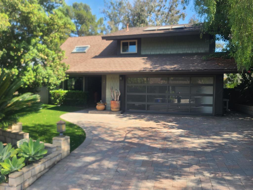Charming Rancho Penasquitos home in a desirable neighborhood just down the street from Ridgewood Park. Great curb appeal! The home has nice natural light, with views to the north. Spacious floorplan with the primary down and two bedrooms up. There is a bonus room upstairs, as well as an office/art room that was added with permits. The downstairs guest bath has been converted to a sauna, which can be reverted back to a bath if desired.The kitchen has newer stainless appliances and Corian counters.The garage is fully finished with an abundance of storare. The landscaping is easy to manage with artifical turf and succulents in both the front and back yards. The backyard has a gazebo, to enjoy the lovely breezes and view. Also, an above-ground jacuizzi to relax after a long day. The windows are newer dual-pane. NO HOA or Mello Roos! Located in the highly sought-after Poway Uniified School District. Ridgewood Park features 2 playgrounds, basketball courts, open green space and plenty of room to bring the dogs. Easy access to shopping, dining, and freeways.