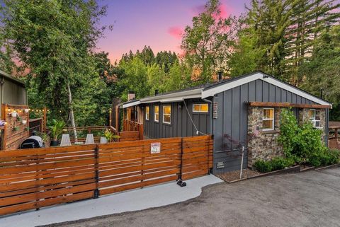Photo of 125 Shadowbrook Road, Ben Lomond, CA 95005 (MLS # ML82035090)