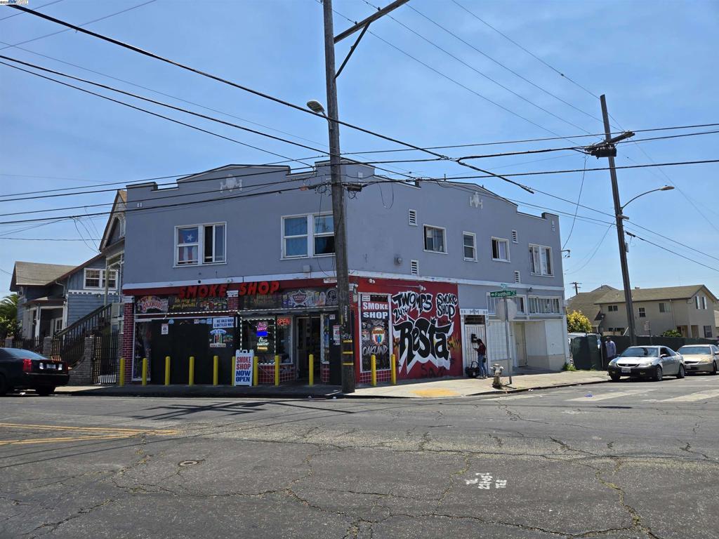 Exciting Investment Opportunity in a Prime Location! Welcome to 2401 Foothill Blvd – a versatile mixed-use property featuring 4 total units. The ground floor offers a retail storefront perfect for a small business, plus a separate studio unit ideal for rental income or a creative workspace. Upstairs, you'll find two 1-bedroom residential units, each with their own private entry, offering comfortable living spaces filled with natural light. This corner property benefits from excellent visibility, foot traffic, and proximity to public transportation, schools, and neighborhood amenities. Whether you're an investor looking for strong cash flow or an owner-user seeking both living and working space, this is a rare opportunity you don't want to miss!