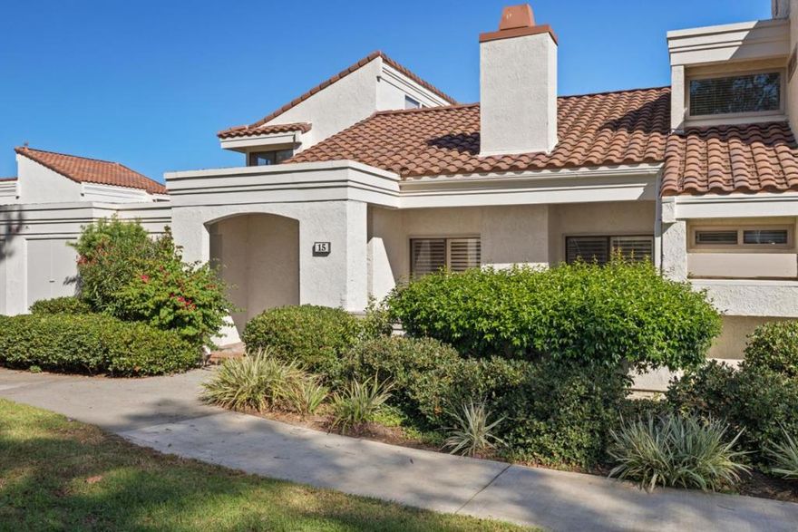 This charming two-bedroom, two-and-a-half bath townhome in the quiet, tree-lined community of The Villas at Rancho San Joaquin boasts an open concept floor plan with vaulted ceilings, large windows, and an abundance of natural light throughout. The ground level of the home enjoys an airy living room with  fireplace, and wood-like flooring. A private enclosed atrium just off the dining room is perfect for morning coffee or entertaining guests.  There is a powder room on the main level as well as an attached 2-car garage that conveniently allows for direct access into the home. On the second level, you will find two spacious bedroom suites both. The Primary bedroom has a walk-in closet, vaulted ceilings, and an ensuite bathroom. The secondary bedroom is also nice sized with its own bath. Enjoy the EV outlet in the garage. Fabulous community amenities include a pool and spa. Zoned in the acclaimed Irvine Unified School District, including award-winning University High School. Ideally located near UC Irvine, Rancho San Joaquin Golf Course, and easy access to 405 Walking distance to shops, restaurants, and Starbucks.