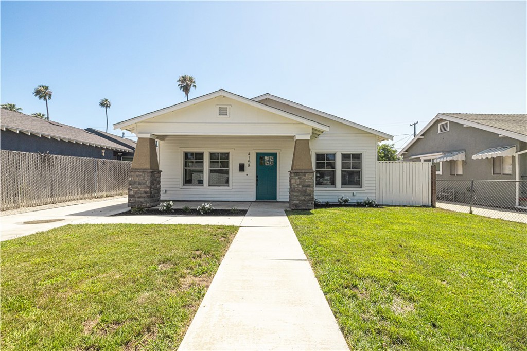 Modern Craftsman Charm – 4 Bed, 2 Bath Home with ADU Potential in the Wood Streets. Welcome to 4158 Larchwood Place, a beautifully crafted 4-bedroom, 2-bathroom home located in Riverside’s highly sought-after Wood Streets neighborhood. Built in 2015, this Craftsman-style gem combines timeless architecture with the comfort and efficiency of newer construction. From the moment you arrive, you’ll notice the inviting front porch, classic tapered columns, and charming curb appeal that define true Craftsman character. Inside, the home offers a bright, open floor plan, high ceilings, and quality finishes throughout. The spacious kitchen features granite countertops, stainless steel appliances, and ample cabinetry—perfect for both everyday living and entertaining. The primary suite includes an en-suite bath and generous closet space, while three additional bedrooms offer flexibility for guests, family, or a home office. Outside, the detached garage offers excellent potential for an ADU (Accessory Dwelling Unit)—ideal for added income, a guest house, or studio. Set in the heart of the Wood Streets, known for its tree-lined streets, classic architecture, and vibrant community, this home offers a rare blend of modern amenities and historical charm. Conveniently close to shopping, dining, downtown Riverside, parks, and commuter routes, this is your opportunity to own a newer home with vintage soul in one of the city’s most beloved neighborhoods.