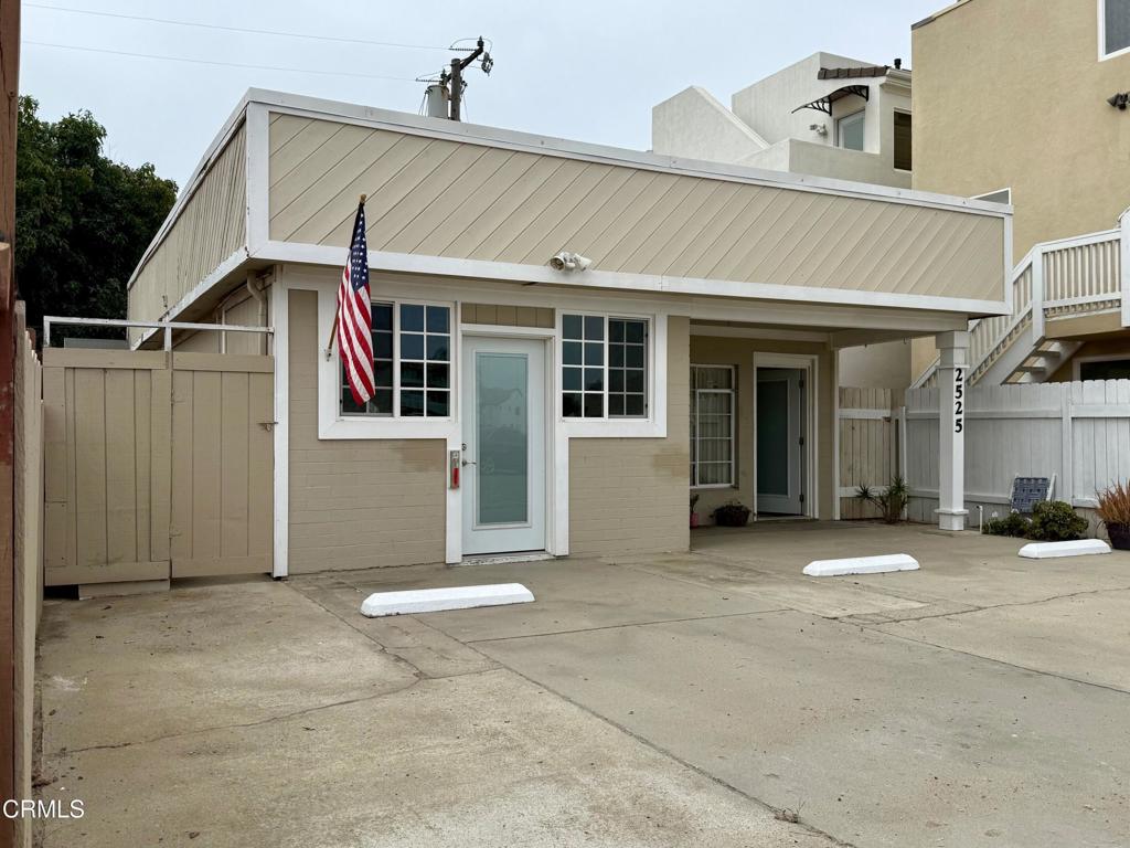 Location, Location, Location & Opportunity at the Beach! This landmark property has become available for the first time in decades and is located at the main ingress and egress to the iconic Silverstrand Beach, across the road to the Channel Islands Harbor. The property has been used as a Real Estate office for many years. Originally designed as a residence, the county shows 2 buildings permitted on the property, one with 754 square feet and the other 120 square feet. The larger building has two separate spaces with their own entrances. With your imagination, explore the possibilities of this one of a kind beach property.