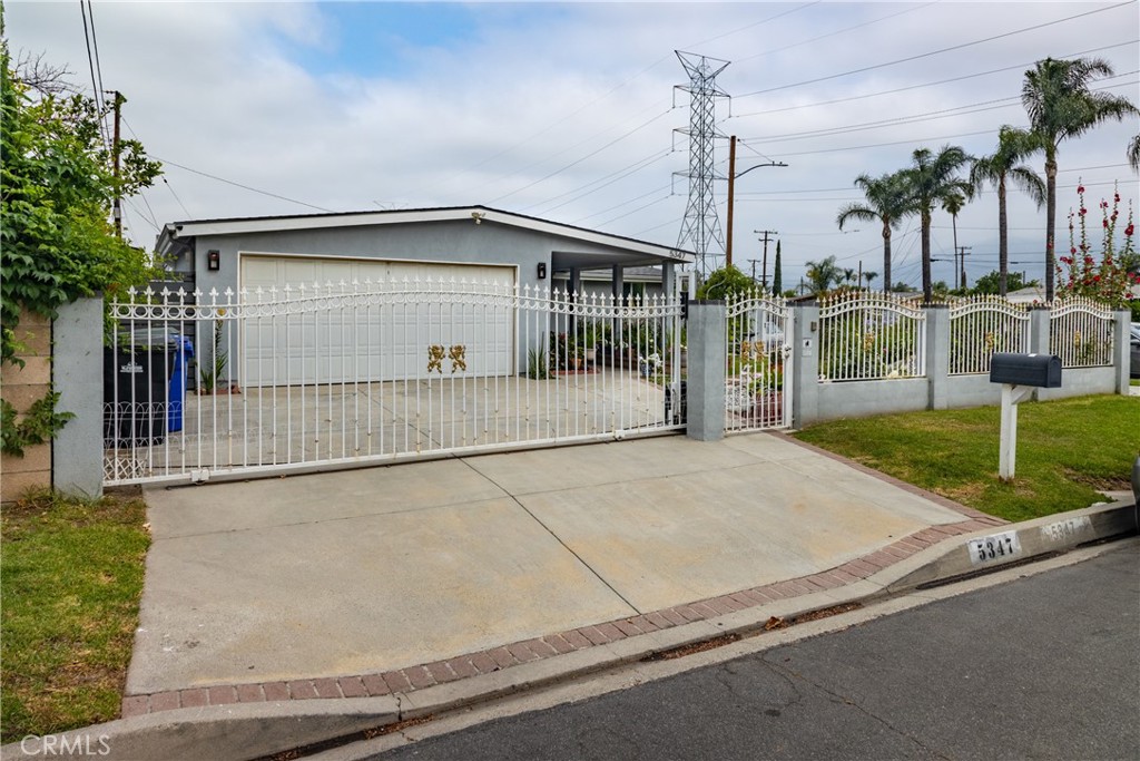 Welcome to 5347 N. Banewell Avenue! This remodeled 1954 home, is ideally situated on a spacious, gated corner lot in the heart of Azusa. This property perfectly blends classic charm with modern living, offering a warm, inviting atmosphere both inside and out. It features 4 generous bedrooms and 2 stylishly remodeled bathrooms, each with walk-in showers and beautiful finishes. The updated kitchen is designed for both functionality and style, with modern appliances, sleek countertops, and new cabinets. Enjoy the comfort of new dual pane windows throughout, filling the home with natural light and take advantage of the large garage for added storage or workshop needs. The beautifully landscaped front yard adds great curb appeal, while the private backyard with an in-ground pool creates the perfect space for entertaining or relaxing. Located walking distance to both Elementary & Middle schools, shopping centers, and dining, with easy access to multiple freeways, this home offers both convenience and community. It’s the ideal choice for anyone looking for space, comfort, and a great location in Azusa.
