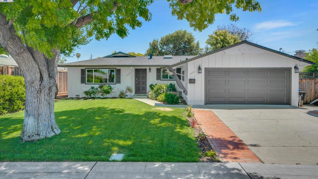 Upgraded Home w/Decorator Touches Throughout in the Highly Sought after Irvington Community. Formal Living Room w/Large Picture Window & Recessed Lighting. Chef’s Dream Kitchen w/Pullouts & Soft Close Cabinets, Under Cabinet Lighting, Quartz Countertops, Decorative Backsplash, Stainless Steel Sink, Recessed Lighting, Sky Light, Gas Range Stove, Double Dishwasher, Breakfast Nook, Pantry w/Pullouts & MORE! Additional Living Space w/Sliding Door Leading to a Perfect Entertaining Backyard. Primary Bedroom w/Spacious Living Space & Deep Double Closets w/Attached Remodeled Bathroom Offering Shower w/Sliding Glass Enclosure. Backyard w/Concrete Patio, Built-in Bar Area w/NEW Granite Countertops & LOTS of Space for Play. Additional Boast: NEW Roof, Finished Garage w/Epoxy Floor, HVAC, New Laminate Flooring, Newer Plumbing & Electrical w/CAT-6 Wiring, EV Charger, Fresh Interior & Exterior Paint. Convenience is At Your Fingertips w/this Prime Location, Minutes Away from Top-Rated Schools, Pacific Commons, Fremont Hub, Kaiser & Washington Hospital. As Well As Recreational Destinations Like Quarry Lakes, Lake Elizabeth & Irvington Park. Great Commuter Location with Easy Access to Major Commuter Routes Including 880, 84, 680, Both Fremont BART Stations & ACE trains. Come Check it Out!