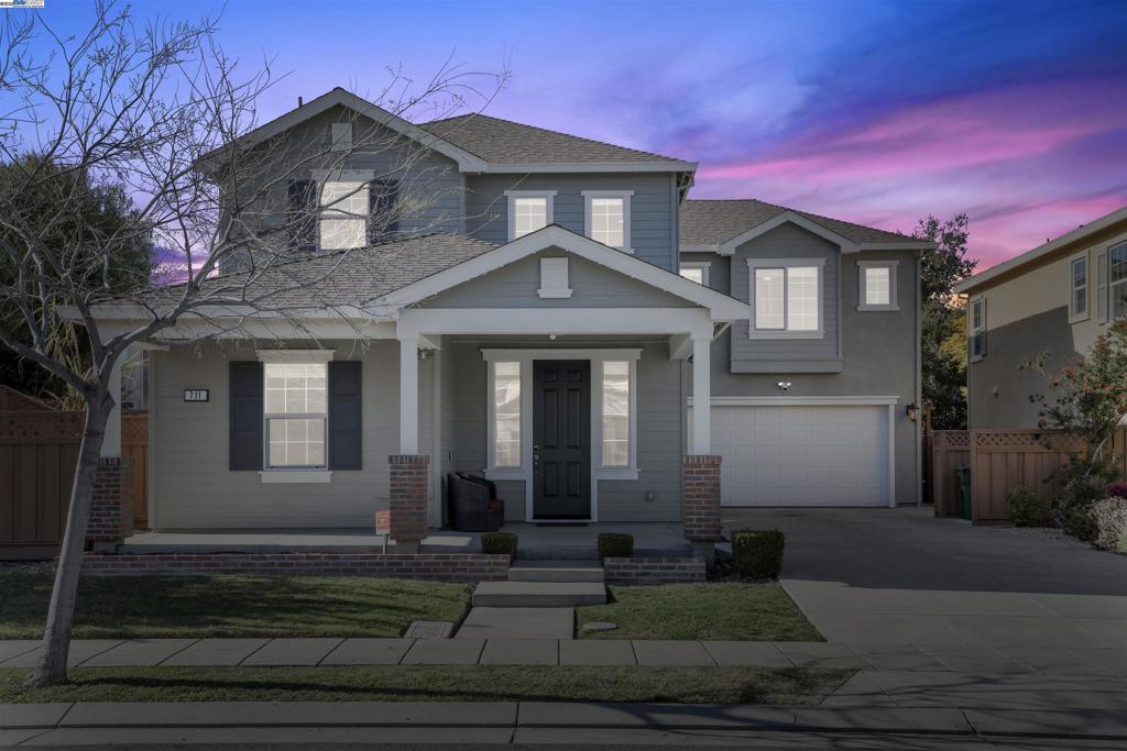 RARE FIND ... Facing North East. Tastefully maintained 4 bedrooms and 3 bath. YES ..., 1 bedroom and 1 full bath downstairs. NEW exterior paint. Upgraded dishwasher, open floor plan, EV charger installed in garage. Tendon garage space turned into storage without any obstruction to park 2 cars in the garage. EPOXY professionally done to garage floor. Enjoy fruit trees in backyard such as lemon tree, orange tree, sugarcane and more. Retractable awning in backyard. Multi color exterior lights.