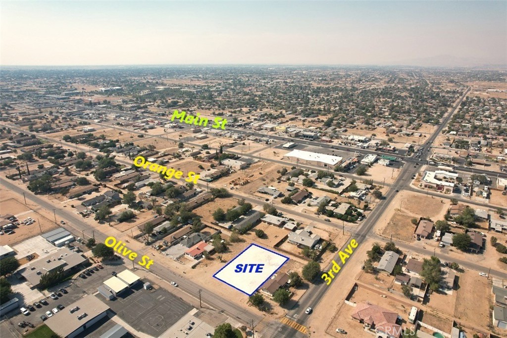 Prime Residential Lot Opportunity! 15,000sf flat property, zoned MDR - (Medium Density Residential) per owner, you can be approved to build up to 4 units in this lot, opportunity awaits. Amenities: public Access paved road, Ideally located near the 15 Freeway and surrounded by highly-rated schools, popular restaurants, shopping, and community amenities surrounded by other homes, utilities adjacent to site, (electricity, gas & water), sewer line is about 100+/-ft from lot, or septic will be permitted if preferred, as per seller investigations, Lines demarcating boundaries are approximate, not surveyed, buyer and buyer’s agent are highly recommended to verify exact boundary lines and all aspects of the property: buildability, local utility companies, zoning and land usage with the city of Hesperia, Planning and Building Department.