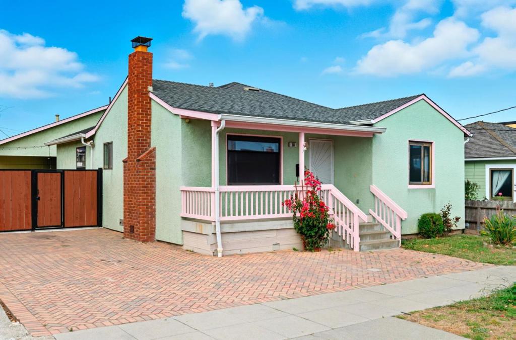 Enjoy the convenient living of this spacious 4bds, 3 full baths, 1870sqft home. R2 zoning with 5 parking spaces. Cozy living room with a wood burning fireplace, updated kitchen adjacent to formal dining with 2 bds & a full bath all at front of the house. Grand primary ensuite has a big W.I.C, luxurious huge bath with jacuzzi, dual sinks & separate shower. A back en suite with full bath, room for a kitchen was added with permit in 2005, perfect for a big family. This spacious home provides so many forms of living as it can be easily split into 2 or 3 units with tons of rental income also. Patios at front, side yard are perfect for entertaining. Tons of storage with a big enclosed storage room, attic spaces, etc. Walking distance to San Bruno Bart, Train station, Tanforan shopping center. Mins away from job opportunities like SFO, Costco, Meta, Youtube, Genentech, Walmart HQ. Southline Projects Brochure and Tanforan Development Plans ready to be reviewed.
