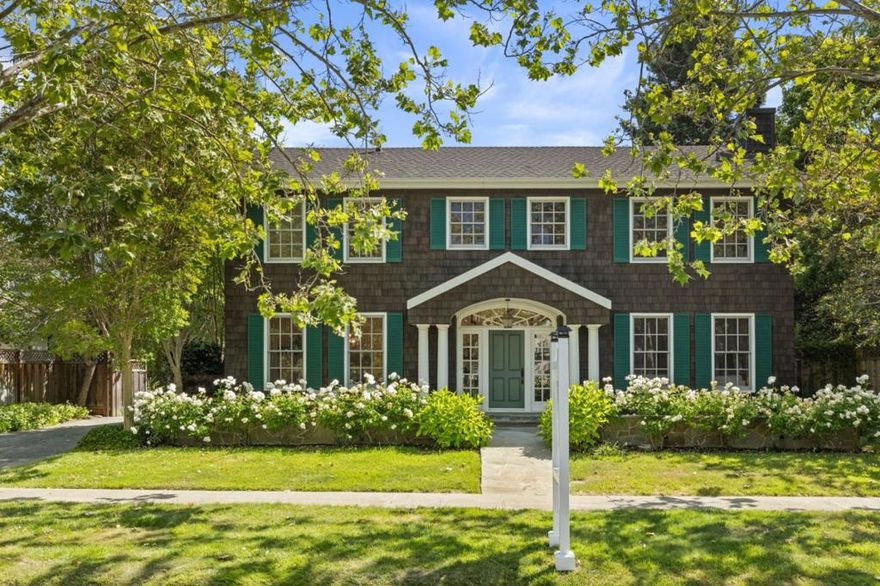 Experience the epitome of luxury living at 120 Gloria Circle, nestled in Menlo Park's prestigious Vintage Oaks neighborhood. This exquisite colonial-style residence boasts 5 bedrooms and 4.5 baths spread across a professionally measured 3,470 sq ft floorplan, offering a seamless blend of timeless elegance and convenience. Step inside to find a home designed for comfort and sophistication, with each room exuding charm and warmth. The main level includes an ensuite bedroom, ideal for guests or as a private retreat. The open layout seamlessly connects the family room, kitchen, and breakfast nook, creating an inviting space for living and entertaining. A highlight is the expansive 1,780 sq ft bonus space in the basement, perfect for a home gym, office, or playroom, offering endless possibilities. 120 Gloria Circle offers easy access to downtown Menlo Park, Palo Alto, and Stanford University, where you can indulge in world-class dining, shopping, and cultural experiences just moments from your doorstep. Plus, its within the highly sought-after Menlo Park School District. Don't miss your chance to experience the perpetual charm and amenities of this exceptional Menlo Park home.