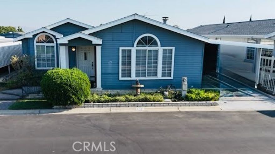 Welcome to 1010 Terrace Rd, a beautifully maintained manufactured home in the sought-after 55+ Ramrod Senior Park. This spacious 1,440 sq ft residence offers comfort, convenience, and a welcoming neighborhood atmosphere.Step inside to find an inviting open-concept living and dining area filled with natural light. The spacious kitchen features ample cabinetry and counter space, perfect for everyday cooking or entertaining friends. The primary bedroom includes a private ensuite bath, while the second bedroom and full guest bath provide flexibility for visitors or hobbies.

Enjoy your morning coffee or evening breeze on the covered front porch, or take advantage of the low-maintenance yard for easy outdoor living. The home also offers a covered carport, in-unit laundry hookups, and central heat & air for year-round comfort. Located in a friendly, well-kept park with amenities such as a clubhouse, swimming pool, and social activities, you’ll love the balance of privacy and community. Plus, you’re just minutes from shopping, dining, and freeway access.