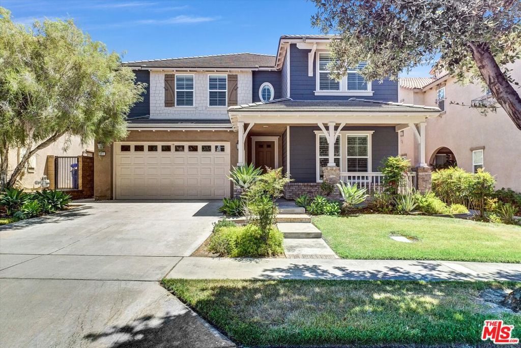Located in North Fontana's prestigious Shady Trails community, this spacious and beautifully maintained 6-bedroom, 5.5-bathroom two-story home offers the perfect combination of comfort, functionality, and style. The well-designed layout features a private downstairs guest suite with its own bathroom, along with a separate powder room for guests. Inside, you'll find fresh interior paint throughout, a formal living room, a welcoming dining area, and a large family room with a fireplace. The open-concept kitchen includes granite countertops, stainless steel appliances, a center island, and a walk-in pantry, making it ideal for both everyday living and entertaining. The primary suite features a private sitting area, a large walk-in closet, dual vanities, a soaking tub, and a separate shower for added luxury. Additional highlights include a 3-car attached garage, ample storage throughout, and a private backyard with space to relax or customize to your liking. Residents of Shady Trails enjoy access to resort-style amenities, including a Jr. Olympic-size pool, spa, clubhouse, fitness center, tennis courts, playgrounds, BBQ areas, and 24-hour gated security. The community is conveniently located near the I-15 and I-210 freeways, excellent schools, local parks, shopping centers, and Victoria Gardens. This is a rare opportunity to own a move-in ready home in one of North Fontana's most sought-after gated communities.