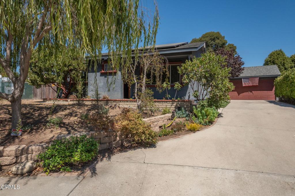 This charming and thoughtfully updated California ranch-style home is ideally located just minutes from some of the area's most scenic State Beaches. Situated at the end of a peaceful cul-de-sac, this inviting 2-bedroom, 2-bathroom residence offers a perfect blend of comfort, modern upgrades, and coastal convenience.The home features stunning wood flooring throughout, custom cabinetry, and a beautifully remodeled kitchen with a custom built-in dining nook. The bathrooms have also been tastefully renovated. A custom, built-in desk creates the perfect place for working from home or managing day-to-day tasks.Enjoy the serene ambiance of the spacious backyard - a true retreat with low-maintenance turf, mature landscaping, and ample room for entertaining, gardening, or relaxing outdoors. A large storage container in the yard offers plenty of space for your tools, toys, or seasonal decor.The detached two-car garage offers flexible use - great for parking or storage, and with the proper permitting, it could possibly be converted into an ADU for rental income, a guest suite, or a private studio.Additional features include a tankless water heater, water softener system, solar panels for energy efficiency, and a new roof installed in 2014. This turnkey home truly offers the best of California coastal living.Don't miss your opportunity to live in this desirable location, just a short distance from beaches, parks, shopping, dining, and all that the beautiful coastline has to offer.
