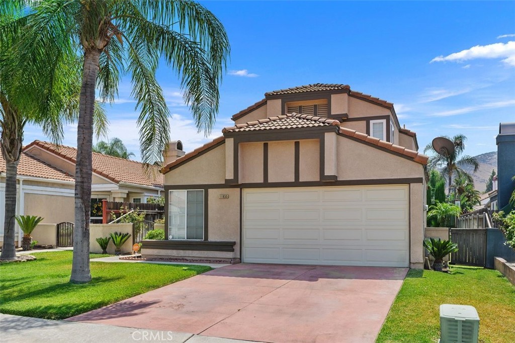 A beautifully ,maintained two-story home in highly desired Southridge Village community. This spacious four bedroom three bath home offers an ideal blend of comfort, functionality, and charm. Upon entry, you're welcomed into a bright airy floor plan featuring an abundant of light, and an open-concept living and dining area-perfect for entertaining or everyday living. The main floor includes versatile den or bonus room, living room and bathroom. The well appointed kitchen flows seamlessly into the dining and living spaces making it the heart of the home. Upstairs, you'll find three generously sized secondary bedrooms and a private primary suite featuring large closet, en-suite bath, and a skylight that fills the space with warmth. Spacious full bath for guests. Home featured upgrades include newer flooring, upgraded dual pane windows, new upgraded shower in the primary, newer water heater, HVAC and garage opener. Outside enjoy the low-maintenance backyard, complete with covered patio, perfect setting for relaxing.