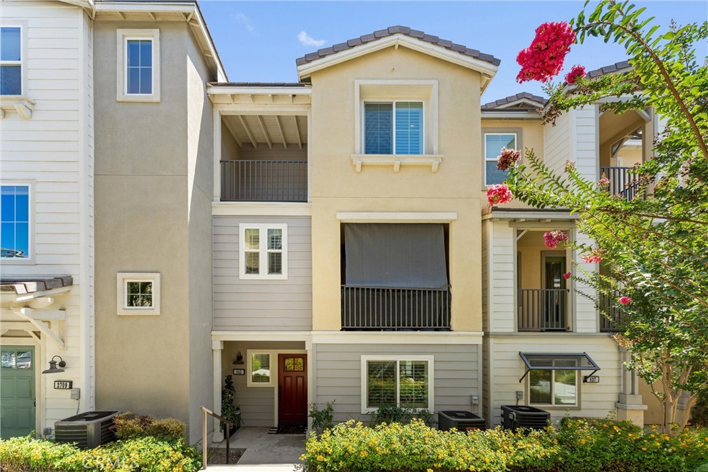 Welcome to this stunning 3-bedroom + den, 3.5-bathroom home in the highly desirable Bonita Village community. Built in 2016 and lovingly maintained by original owners, this highly upgraded 2,115 sq ft residence offers a perfect blend of style, comfort, and thoughtful functionality. Step inside to a large and airy entryway that sets the tone for the spacious, open floor plan. The main level features a private suite with its own full bathroom - ideal for guests, extended family, or a home office setup. Upstairs on the second level, you’ll find the heart of the home: an expansive great room, a cozy alcove-style den, and a beautifully upgraded kitchen with granite countertops, a large center island, ample cabinetry, and premium lighting - highlighted by a bold designer chandelier over the dining area. Just off the main living space is a screened-in balcony with string lights, perfect for relaxing or entertaining. Also on this level is a remodeled guest powder room featuring an upgraded vanity and floor-to-ceiling tile accent wall. The home’s gray wood-look ceramic tile flooring on the first and second floors, paired with rich dark wood flooring on the third floor, adds a sophisticated and elegant touch throughout. The third floor offers two additional bedroom suites, including the spacious primary with its own private balcony. One of the home’s most desirable features is that every bedroom includes its own ensuite bathroom and a walk-in closet, providing both comfort and convenience for all household members. Additional upgrades include plantation shutters throughout, upgraded ceiling fans, an Xtreme Air Ultra Series range hood, a 5-stage under-sink reverse osmosis water filtration system, and USB-integrated electrical outlets throughout the home. Every detail has been carefully curated to enhance daily living. Bonita Village is a charming community featuring a sparkling pool and low HOA dues. And best of all, you’re just a short stroll from the vibrant Claremont Village, known for its shops, dining, and entertainment - offering the perfect blend of modern living and small-town charm. Schedule your tour today! Ready to see it in person? Reach out today to schedule a tour - you won’t want to miss this one! *The home is located in a High Cost Area. The High Cost Area Purchase Program offers up to $21,538 in agency credits for an interest rate buydown. Must be a first-time home buyer who meets the qualifications.*