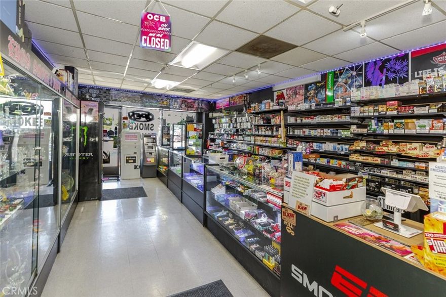 Take advantage of this rare opportunity to own a fully operational and profitable smoke and vape shop located at 4463 Beverly Boulevard, a high-traffic area in the heart of Los Angeles. This turnkey business features a modern interior, loyal customer base, and strong daily foot traffic. The shop offers a wide selection of best-selling vapes, e-liquids, disposables, premium glassware, hookahs, rolling papers, and smoking accessories. With a proven track record, solid vendor relationships, and consistent revenue, this business is ideal for both first-time buyers and experienced entrepreneurs looking to expand. Don't miss your chance to own a thriving business in one of LA's most vibrant neighborhoods.