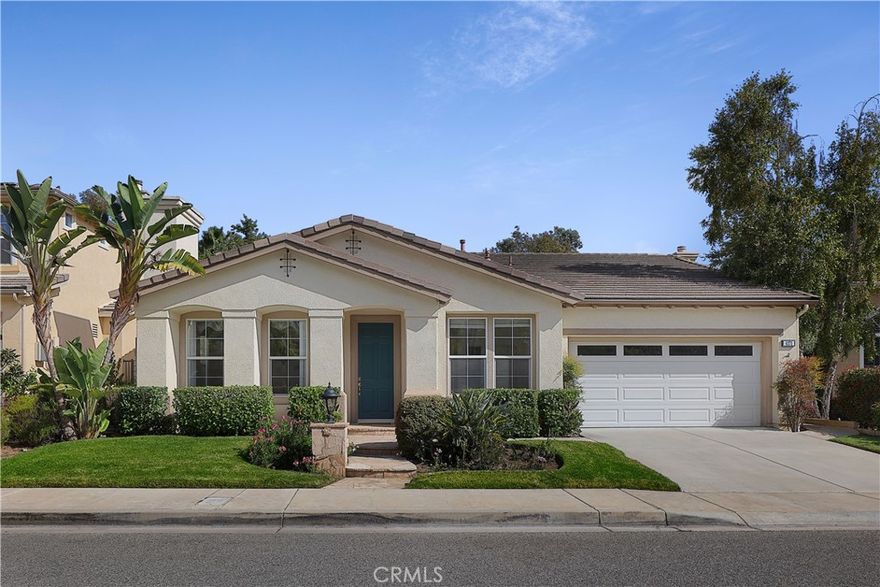 Welcome to this beautifully maintained 3-bedroom, 3-bathroom turnkey home, offering comfort, space, and a serene setting in a highly sought-after cul-de-sac neighborhood. Built in 2001, this gem boasts 2,243 sq. ft. of living space on a 6,098 sq. ft. lot, thoughtfully designed for modern living and entertaining. Step inside to a warm and inviting layout featuring a mix of carpet and tile flooring throughout. The bright living room is filled with natural light, creating the perfect place to relax or gather with guests, and adjoins to the dining room. The spacious family room features a cozy fireplace and elegant built-in cabinetry, seamlessly flowing into the heart of the home—the kitchen. The kitchen is a chef’s delight, complete with wood cabinetry, sleek granite countertops, stainless steel appliances, a gas range, large walk-in pantry, and a breakfast nook with glass sliding doors and garden views. Whether hosting a dinner party or enjoying a quiet night in, this space has it all. All three bedrooms are generously sized, including a luxurious primary suite with glass sliding doors that open directly to the backyard. The ensuite bathroom features a sunken jetted bathtub, separate shower, dual vanity, and a large walk-in closet. Additional features include a private laundry room, ample linen cabinets, and a 2-car garage. Step outside to your private backyard oasis, with no rear neighbors, mature trees, and fruit trees, including avocado, peach, fig, lemon and orange trees — the perfect space for morning coffee, gardening, or weekend barbecues. Ideally located just a short walk to Oak Ridge Trail and Cypress Park, and minutes from local shopping, dining, and more—this home offers the perfect blend of tranquility and convenience. Don’t miss your chance to own this beautiful, move-in ready home!