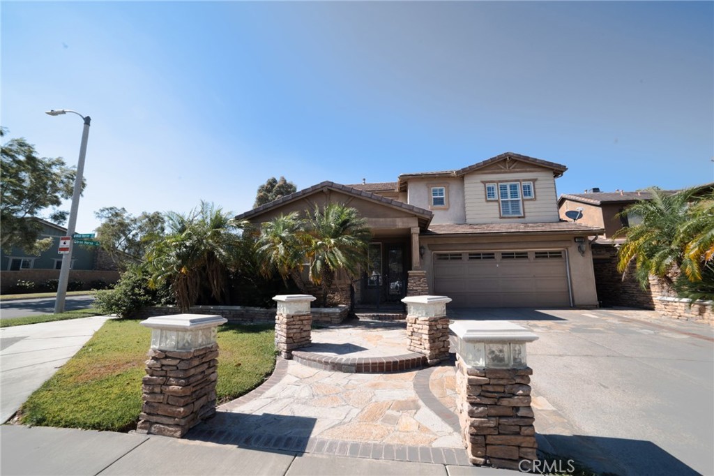 Welcome to your next home! This beautiful 4-bedroom, 3-bathroom residence offers 2,538 sq ft of thoughtfully designed living space. Built in 2004 and well maintained, it features numerous upgrades including tile and wood flooring, crown molding, plantation shutters, artistic draperies, and granite countertops in a chef’s kitchen equipped with stainless steel appliances. Enjoy the inviting and relaxing front porch, perfect for morning coffee or winding down in the evening. The interior offers spacious living areas and a bedroom with full bath conveniently located on the main floor. Even the garage has been finished with entertaining in mind. Stacked stone accents enhance the front, sides, and backyard, adding distinctive character to the exterior. Situated in a highly desirable Rancho Cucamonga neighborhood within an award-winning school district, and just a short walk to Victoria Gardens. Easy access to the 15, 210, and 10 freeways makes commuting simple. Don’t miss this exceptional lease opportunity—schedule your tour today!