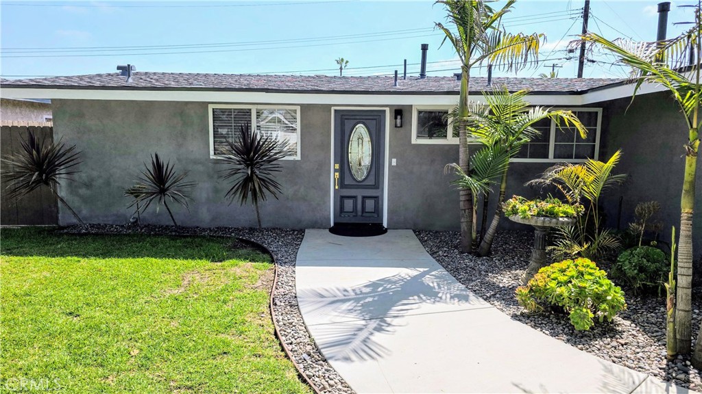 Beautifully Remodeled Home in a Prime Costa Mesa Cul-de-Sac
Welcome to this beautifully remodeled 4-bedroom, 2-bathroom home, perfectly situated in a peaceful cul-de-sac in the heart of Costa Mesa. This property combines modern comfort, stylish design, and lasting quality to offer a truly move-in ready experience.
Enjoy the peace of mind that comes with a brand-new 30-year roof, upgraded electrical wiring and main panel, new copper plumbing, and new gas line. Inside, the home features all-new insulation, drywall, and energy-efficient LED recessed lighting throughout. Every outlet, switch, and door has been replaced, ensuring a fresh and turnkey finish. Plus, with central heating and air conditioning, you’ll stay comfortable all year long.
The open-concept kitchen is both functional and inviting, showcasing elegant white cabinetry, sparkling quartz countertops with a full backsplash, a farmhouse style sink, and brand-new stainless-steel appliances.
Both bathrooms have been thoughtfully updated with custom tile work, new bathtubs and shower pans, modern vanities with LED mirrors, and sleek fixtures.
The cozy living room is enhanced by cathedral ceilings and a beautifully finished ambient fireplace—creating a warm and welcoming space for relaxation or entertaining guests. Brand-new engineered flooring flows throughout the home, complemented by new baseboards, mirrored closet doors, and fresh interior and exterior paint.
Step outside to discover a beautifully updated outdoor area featuring newly finished hardscaping and a durable concrete driveway. These improvements not only enhance the home's curb appeal but also provide a practical, low-maintenance space perfect for everyday living and entertaining.
Don’t miss the opportunity to make it yours!