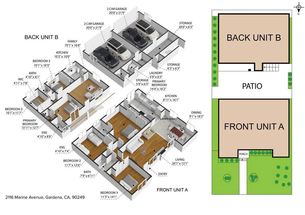 Gardena, California 90249, United States, 6 Bedrooms Bedrooms, ,4 BathroomsBathrooms,Residential,Active,161351