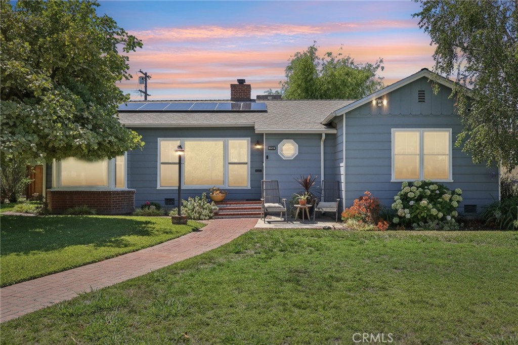 Nestled in the heart of Los Cerritos, this beautifully maintained property offers a rare blend of charm, functionality, and flexibility—with two separate dwellings on an expansive 9,583 square foot lot. Whether you're looking for multigenerational living, guest accommodations, rental income, or simply room to grow, this home provides an exceptional opportunity in one of Long Beach’s most treasured neighborhoods.
The main residence features 1,744 square feet of thoughtfully designed space with 2 bedrooms and 2 bathrooms, along with two generous living rooms, a formal dining room with bay window views, a dedicated home office, and a generously sized pantry. The kitchen is warm and welcoming with stainless steel appliances, ample cabinetry, and tile countertops—perfect for everyday living and entertaining alike. The updated main bathroom offers a dual-sink vanity, quartz countertops, and a timeless aesthetic that complements the home’s inviting atmosphere.
Modern upgrades include central heating and air conditioning, dual-pane windows, a tankless water heater, and a sleek Heat & Glo gas fireplace insert. The roof was replaced in 2021, and solar panels have been added for energy efficiency. Outside, the fully fenced yard is a private oasis with mature landscaping, a covered patio for outdoor dining or relaxing, and a detached two-car garage.
At the rear of the property, a detached 400 square foot studio ADU offers open-concept living with its own entrance and covered carport. Whether used as a guest suite, home office, or income-producing rental, this flexible space adds meaningful value to an already outstanding home.
Located on a picturesque, tree-lined street just minutes from parks, top-rated schools, shopping, dining, and the Virginia Country Club, this turnkey property delivers the lifestyle, space, and setting you've been waiting for.
