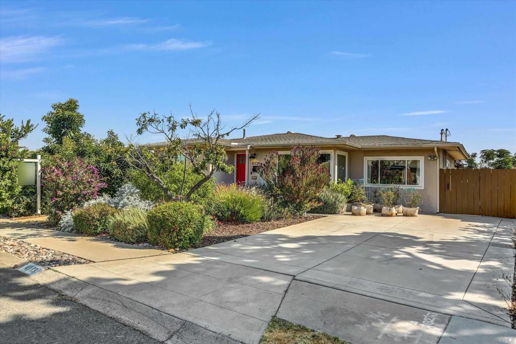 JUST REFRESHED AND MOVE IN READY! From the thoughtful upgrades to the spacious layout there is something for everyone to enjoy. Bright and airy interior with abundant natural light, brand new wood-tone flooring, and an updated kitchen featuring quartz countertops and ample storage. Well maintained home with lush landscaping including mature avocado and peach trees and a covered patio. Located on a quiet street with mountain views. Don’t miss this exceptional opportunity!