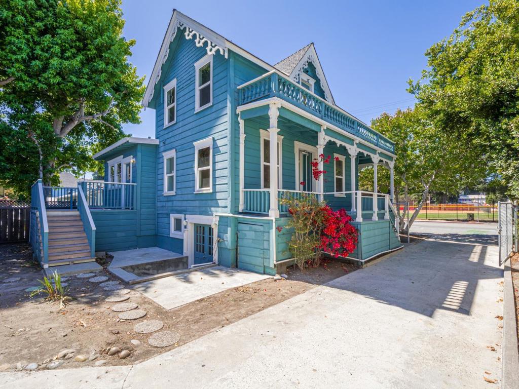 Two large Victorian homes on one lot in Downtown Santa Cruz. The front 4 bedroom, 2 bath home features a front porch, intricate exterior detailing, a large sunny back deck and a full basement. The back house 3 bedroom, 2 bath home has two porches, an attached carport and garage, and a private rear yard. The homes have off street parking and separate utilities. Conveniently located across the street from a bus stop on the main bus route to UCSC, and only a short distance to Downtown, the Boardwalk, Santa Cruz High and beaches. Offers owner occupied and investment opportunities.
