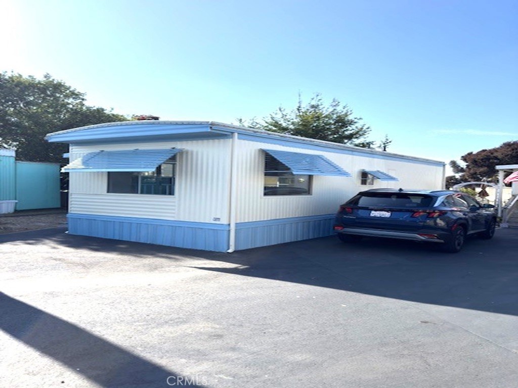 Score your very own beach home or weekend getaway on the Central Coast for a fraction of the cost and without all the headaches that come with home ownership. Located in a s 55+ Community, this Home is a 1 BED 1 Bath & comes with 1 Large dedicated Parking Space located on right side of home. Centrally located park within Morro Bay close enough to services, groceries, dining, urgent care, MBPD, etc. Great space location within the park near pedestrian access gate on Quintana. Big outdoor area (left side of home) with a perfect mix of sun and shade all ready for your garden, patio expansion, etc. Room for additional storage unit in back (with park permission). 1.28gpf toilet meets water conservation code. Full laundry hookups (water, sewer, gas)
No property taxes! (just very low annual registration) New space rent will be approx: $840/mo (plus metered utilities included on park monthly statement) Space rent includes Trash! CARE utility discounts possible based on income qualification
New luxury vinyl plank flooring throughout, New GE stove, New kitchen hardware (Delta faucet w/ spray), all new knobs and hinges, New lighting fixtures (LED; adjustable from warm to cool light), New bathroom hardware, Newer central air/heat throughout home (Monarch Home Services; ~2024), New paint interior & exterior(Behr)