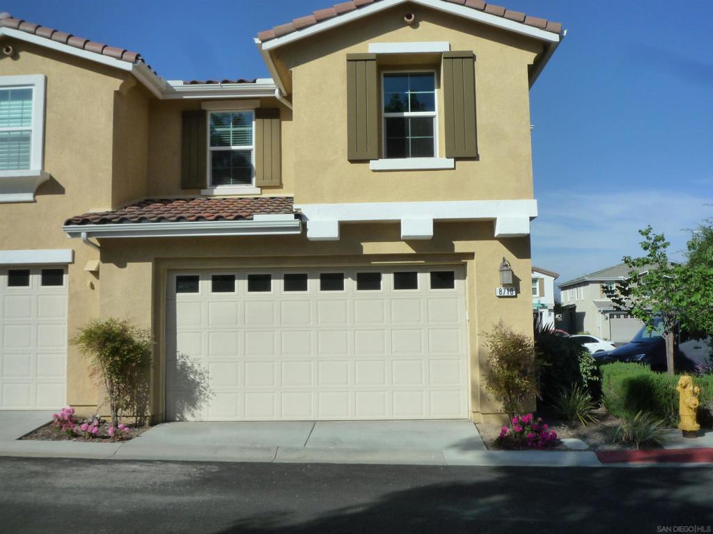 Turnkey ready. This beautiful 2-story townhouse in the Boulder Point community of Lakeside has a great layout. The modern and spacious open floor plan provides ample room for entertaining and the high ceilings and many windows make the space bright and airy. Upon entering the main floor, you will encounter the family room and the lovely kitchen with new stove/dishwasher, Quartz countertops, plenty of cabinets, beautiful island, and direct access to the attached 2-car garage. The open floor plan dining/living room areas are light-filled and spacious. There is also a half bath on this main floor. Upstairs there are 3 bedrooms and a loft that could be converted into a family area, office or other bedroom, as well as 2 full bathrooms and a laundry room. The primary bedroom is spacious and bright and has a beautiful attached bathroom with soaking tub and shower as well as dual vanities and a spacious walk-in closet. New paint and carpeting throughout. Turnkey ready. This beautiful 2-story townhouse in the Boulder Point community of Lakeside has a great layout. The modern and spacious open floor plan provides ample room for entertaining and the high ceilings and many windows make the space bright and airy. Upon entering the main floor, you will encounter the family room and the lovely kitchen with new stove/dishwasher, Quartz countertops, plenty of cabinets, beautiful island, and direct access to the attached 2-car garage. The open floor plan dining/living room areas are light-filled and spacious. There is also a half bath on this main floor. Upstairs there are 3 bedrooms and a loft that could be converted into a family area, office or other bedroom, as well as 2 full bathrooms and a laundry room. The primary bedroom is spacious and bright and has a beautiful attached bathroom with soaking tub and shower as well as dual vanities and a spacious walk-in closet. New paint and carpeting throughout.