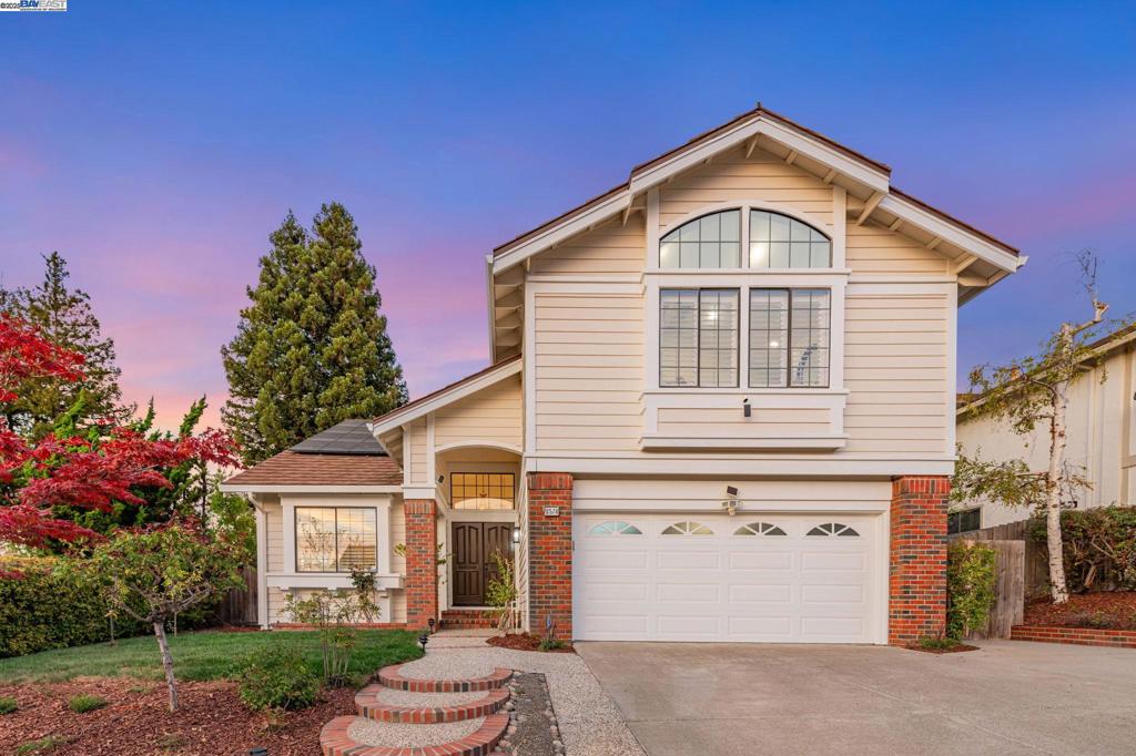 Welcome to this beautifully upgraded custom home in the prestigious Heritage Heights of Mission San Jose. Featuring one of the largest floor plan in the neighborhood, this spacious 4-bedroom plus large bonus room home blends elegant design with modern comfort. One bedroom and one full bathroom are downstairs. Double doors lead you into a grand foyer with custom entry flooring, a spiral staircase and vaulted ceilings. The open layout includes a formal living room, dining room, custom kitchen, and a large family room with a fireplace. Highlights include custom flooring throughout, new LED recessed lighting, European-style bathrooms, dual-pane windows, plantation shutters, newly painted interior and exterior, a Tesla charger, and custom garage cabinetry. The front yard boasts a cement aggregate walkway with brick accents and custom cement areas. The landscaped backyard features a granite patio, built-in BBQ, custom gazebo, fountain with waterfall, custom retaining walls, and mature trees. Close to shops, local eateries, and outdoor attractions miles of hiking trails and gorgeous Bay views. Easy commute access to 680, 880, 84/Dumbarton Bridge, BART station, San Francisco, Peninsula, Silicon Valley, Facebook, Google/YouTube, Apple.
