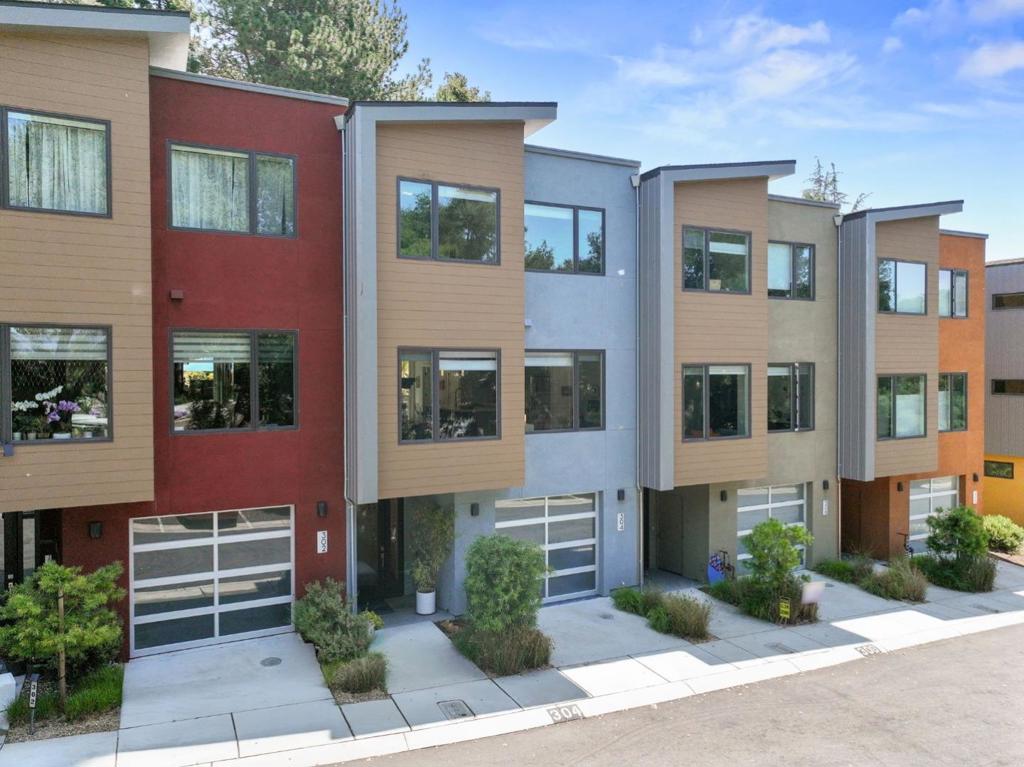 Welcome to 304 Thomas Terrace, the first resale in the highly desirable Terrace community of Scotts Valley. Designed with sustainability and luxury in mind, this eco-friendly home offers energy efficiency without sacrificing style. The 3 bedroom, 2.5 bath layout features upscale finishes throughout, including a chefs kitchen with quartz countertops, Bosch appliances, and a Verona oven handmade in Italy. Enjoy heated tile floors in both bathrooms, a frameless glass shower in the primary suite, luxury closet organizers by California Closets, and LVP flooring in the main living spaces. Each room has its own heating and cooling zone for personalized comfort. Expansive windows fill the home with natural light and frame views of the surrounding hills. A private hillside patio offers space for outdoor dining, relaxing, or entertaining. The garage includes an EV charging portal, and the owned solar panels are just a few of many energy-efficient features. Just 25 minutes to Silicon Valley and 10 minutes to Santa Cruz beaches, this location is ideal for work and play. Top-rated Scotts Valley schools, walkable access to parks, shopping, and dining, plus proximity to the Redwoods and Monterey Bay, make this a truly exceptional place to call home- with the added bonus of a low monthly HOA.