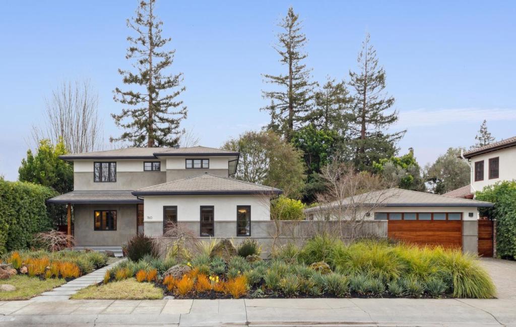 Tucked away in the coveted Leland Manor neighborhood is a distinguished single-family residence that beautifully blends timeless charm with modern luxury. Originally built in 1941, the home underwent a meticulous update in 2012, expanding its spacious layout to approximately 3,545 square feet of living space, complemented by an additional 425-square-foot ADU/studio. Offering four bedrooms, an office, four full bathrooms, and two half bathrooms, this home provides ample flexibility and comfort for a variety of lifestyles. With thoughtful design and attention to detail, the home is a perfect blend of convenience, elegance, and innovation. The heart of the home is its chef-inspired kitchen, designed for both function and style. It boasts high-end Miele appliances, a six-burner Thermador gas range, and a powerful range hood. Two Perlick beverage refrigerators, one for wine and one for other beverages, offer an added touch of convenience and sophistication. For tech-savvy homeowners, the property includes smart home features like Lutron wall keypads integrated with a Control4 Audio/Visual system.With top-of-the-line security features peace of mind is always within reach. Whether hosting guests or enjoying everyday life, this exceptional Palo Alto home is truly a gem.