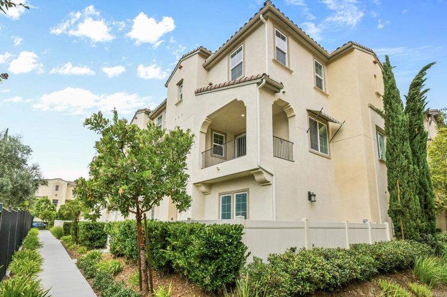 Welcome to 5479 San Alejandro, a beautifully maintained 3-bedroom, 2.5-bathroom townhome offering 1,600 sq. ft. of modern living space in one of San Diego's most convenient communities. Built in 2020, this stylish three--level combines comfort, functionality, and contemporary design. The spacious kitchen offers stainless steel appliances, and a center island perfect entertaining or family meals. End unit with a larger front yard ideal for outdoor play and pets. Two car garage, in unit laundry. Located in a desirable community with a sparkling pool and easy access to the 905 freeway, you'll love being close to school and just a short drive to the beaches and downtown San Diego.  This move-in ready home offers the perfect blend of style, space, and location. don't miss it!