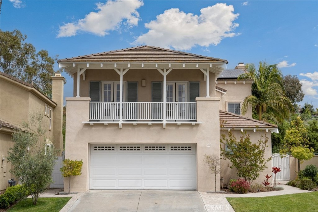 Discover your Californian dream in the coveted Foothill Ranch community! Experience the epitome of luxury living in this captivating pool home. Set against a backdrop of breathtaking panoramic views, this residence offers a seamless fusion of elegance and practicality. Upon entry, natural light floods the expansive living space, highlighting the meticulous craftsmanship evident throughout. The gourmet kitchen, a culinary haven featuring stainless steel appliances and quartz countertops, beckons aspiring chefs. Entertain effortlessly in the open-concept layout, where the kitchen seamlessly transitions into the family room, perfect for hosting gatherings of any size. Enjoy your own private retreat, complete with a shimmering pool enveloped by beautiful landscaping and mesmerizing views. Whether you're hosting a dinner or basking in the sun's warmth, this outdoor oasis is sure to delight. Convenience meets comfort with a downstairs bedroom and adjacent bathroom, offering flexibility for guests or extended family members. Upstairs, the primary suite beckons with its tranquil ambiance, boasting a spa-inspired ensuite bathroom and a front balcony overlooking the neighborhood. This home also features two secondary bedrooms, a private home office room, and a generously sized loft providing versatile spaces to suit your lifestyle needs. Additional features include efficient solar panels, tile and luxury vinyl floors, recessed lighting, and a two-car garage with direct access. You will enjoy easy access to Whiting Ranch Wilderness, nearby amenities, including shopping, dining, and esteemed schools. Don't miss out on the opportunity to enjoy this resort-like residence. Come by and see this extraordinary home.