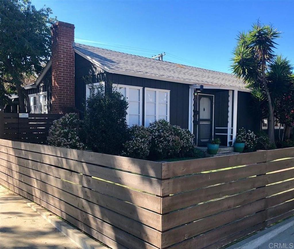 Great opportunity to own 2 units west of the 5 freeway. Each unit has its own uniqueness. Both have their own outdoor spaces for pets and outdoor entertaining/living. The front house, original to the property, has vintage touches left from the original "Beach Cottage" era of coastal Oceanside. The back unit, built in the 70's (with permits), is more contemporary with a larger kitchen, larger closets, and an attached 2-car garage. Both have quartz counters, dishwashers, ceiling fans, heating, and air. Each unit has private laundry, as well. Walking distance to the beach, downtown farmers market, Thursday evening market, city library, Oceanside pier, harbor, restaurants, shops, and more. Do not miss this amazing opportunity!