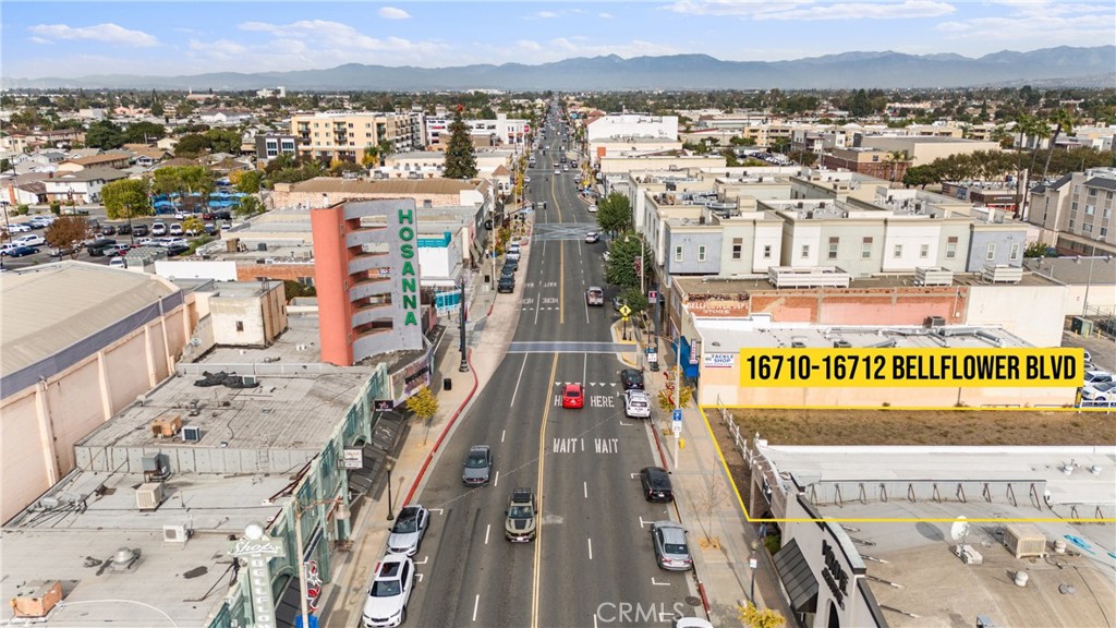 Exceptional Development Opportunity in the Heart of Downtown Bellflower. Incredible opportunity to develop in one of Bellflower’s most dynamic commercial corridors. These two lots combine for 7,166 SF and are ideally located in the bustling Downtown Bellflower area, surrounded by popular restaurants, retail, and mixed-use developments. The property offers excellent street frontage, high pedestrian traffic, and strong visibility—perfect for a wide range of commercial uses including retail, dining, or a mixed-use project (buyer to verify with city).
With growing demand in the area and continued revitalization efforts by the City of Bellflower, this is a rare chance to secure a premium location in one of Southern California’s emerging markets. Don’t miss this unique development opportunity.