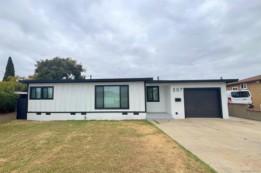COMPLETE REMODEL! Beautiful 3-bedroom, 2-bath home features a fully remodeled kitchen, new custom cabinets, butcher block counter tops, light fixture and appliances. New paint throughout, new flooring, and more. Expansive living room with oversized windows, dedicated DR, a breakfast nook, plus the extra-large family room leading directly to the backyard. Plenty of space for gatherings and entertainment. A large primary bedroom provides a peaceful retreat, while two additional bedrooms offer flexibility. Two brand new full bathrooms have been completely remodeled! Additional highlights include: New light fixtures throughout, brand-new windows, new doors, a linen closet, hallway storage, and an attached 1-car garage. Move-in ready! Truly a must-see! Beautiful spacious home in a great location. Walking distance to San Diego Academy, Paradise Valley Hospital, and minutes to El Toyon Park.