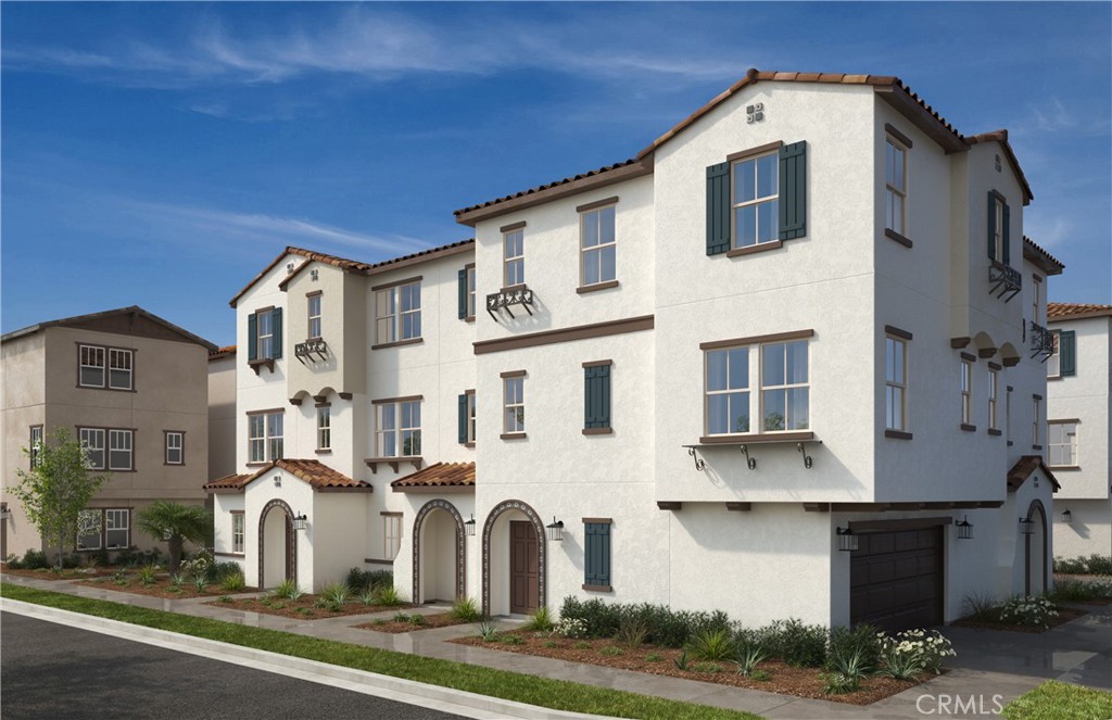 Experience contemporary three-story living in the gated Harlow at Starlite community by KB Home. This home features an open-concept floor plan with luxury vinyl plank flooring throughout the main living areas. The modern kitchen offers Shaker-style cabinetry, sleek quartz countertops, and Samsung® stainless steel appliances. The third-floor primary suite includes a spa-inspired bathroom with a walk-in shower and dual-sink vanity.
Harlow at Starlite provides resort-style amenities, including a clubhouse, recreation center, swimming pool, spa, walking paths, and open green spaces—all within a secure, gated environment. Conveniently located in South El Monte, this community offers easy access to I-10, I-605, and Hwy 60 for a quick commute to Downtown Los Angeles and surrounding employment centers. Nearby attractions include Topgolf® Montebello, Whittier Narrows Recreation Area, the Los Angeles Arboretum & Botanic Garden, and Walnut Creek Nature Park. The neighborhood is served by well-regarded schools, including Potrero School and South El Monte High School.