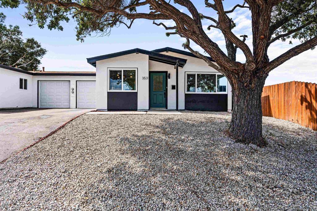 Welcome to this beautifully updated 2-bedroom, 1-bathroom gem in the heart of San Marcos that features stunning designer finishes throughout. Step inside to discover an open and inviting layout with elegant touches at every turn. Enjoy the convenience of a dedicated inside laundry area and an attached garage for extra storage and ease. A large backyard with sweeping views of the neighborhood, perfect for hosting gatherings or simply unwinding after a long day. Located just minuted from the 78 highway, this home offers quick access to local shopping centers, restaurants, parks, and more.
