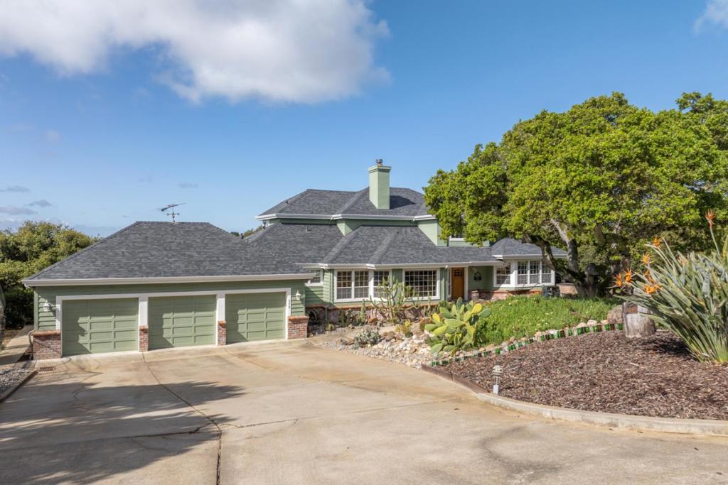 Country Living by the Sea! Experience the perfect blend of countryside tranquility and coastal beauty in this upgraded estate home! Nestled on five expansive acres, this 2,917 sq. ft. residence boasts breathtaking bay views and elegant design with 4 bedrooms and 3.5 bathrooms, including 2 primary bedroom suites. Step inside to discover a recently remodeled gourmet kitchen adorned with exquisite granite countertops, a double Wolf stove and oven, 2 islands, custom cabinets, and stylish valances, creating a sophisticated yet inviting atmosphere. The main level features 3 bedrooms and 3 baths, including a primary suite, while the upper level offers a secluded primary retreat. The primary bath includes heated tile floors, a walk-in shower, self-drying jet tub, & dual sinks with amazing views. Additional recent upgrades include a brand-new roof, newer gutters, mirrored closet doors, and a whole-house generator for added peace of mind. The property is a haven for outdoor enthusiasts, featuring a 3-car garage, private gate, private well with 2 holding tanks, 2 sheds, a chicken coop, a charming treehouse, a netted spacious garden area, and a dog kennel, offering endless possibilities for country living at its finest. Don't miss the opportunity to make this extraordinary estate your own!