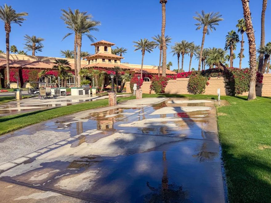 Outdoor Resort Indio is a class A only RV resort and this is an RV lot.Ideally situated next to the clubhouse and its full range of amenities, this west-facing luxury RV lot at Outdoor Resort Indio, a premier Class-A luxury RV resort, is ready for your personal touch. Enjoy ownership in this vibrant, active, and friendly community, where you'll have access to an executive golf course, pickleball, tennis, and a wealth of resort-style amenities. Nestled in the stunning desert landscape, this resort offers perfect winter weather, making it an ideal getaway for relaxation, recreation, and socializing with like-minded RV enthusiasts.