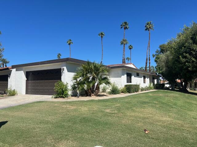 Looking for a laid-back desert getaway? Check out this awesome spot in the Rancho Las Palmas Country Club! With 3 comfy bedrooms and 2 baths spread over 1,621 square feet, this fully furnished place is ready for you to move in and enjoy.The home's got all the cool features you'll love. Imagine whipping up meals in a kitchen with shiny stainless steel appliances while the recessed lighting sets the mood. There's even a wet bar - perfect for mixing up your favorite drinks when friends come over.Kick back in your private outdoor space with stunning golf and mountain views - ideal for chilling out or a BBQ. And with multiple pools nearby and air conditioning inside, you'll stay cool no matter how hot it gets outside. Plus, having a washer and dryer in the unit means laundry days are a breeze.Parking's a cinch with your own garage spot, and you'll have access to a plethora of community amenities that keep life fun and easy.This place is up for annual lease, so grab it while you can and dive into the ultra-chill Rancho Mirage lifestyle. Perfect for anyone wanting a cozy home base in the desert!