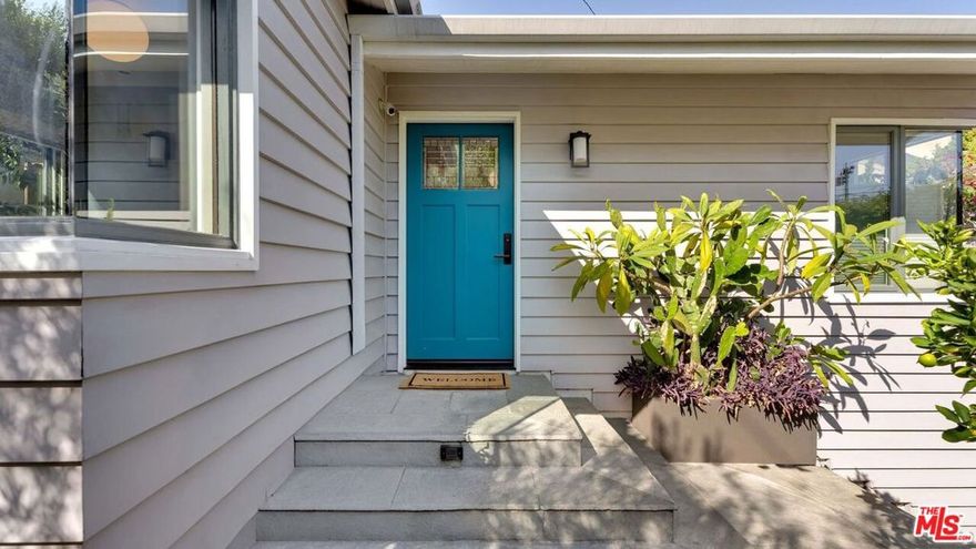 Sophisticated Craftsman cottage nestled in the highly sought-after Norma Triangle neighborhood of West Hollywood. Located in coveted WeHo West, just blocks from Beverly Hills, this contemporary Craftsman cottage was thoughtfully designed by acclaimed Los Angeles architect Corey Miller. The home's signature corner windows, prominently featured on the architect's own Instagram, create a striking modern twist on a timeless design. This 2-bedroom, 1.5-bath residence features hardwood floors throughout, designer-tiled bathrooms and an open floor plan ideal for both living and working. The chef's kitchen is a true centerpiece, boasting a Wolf range, Sub-Zero built-in refrigerator, Bosch dishwasher, farmhouse sink and Asko stacked laundry - all selected with the discerning home-chef in mind. Outside, the property is lined with fragrant French shrub roses, which delight neighbors each spring. The gated front and side patios feature serene hardscaping perfect for entertaining, relaxing or enjoying a secure space for pets. Located moments from the Pacific Design Center, Beverly Hills and an array of premier restaurants, cafes, and boutiques, this unique home seamlessly blends classic craftsmanship with contemporary luxury. This one-of-a-kind gem offers unmatched character, privacy and style - an opportunity not to be missed.