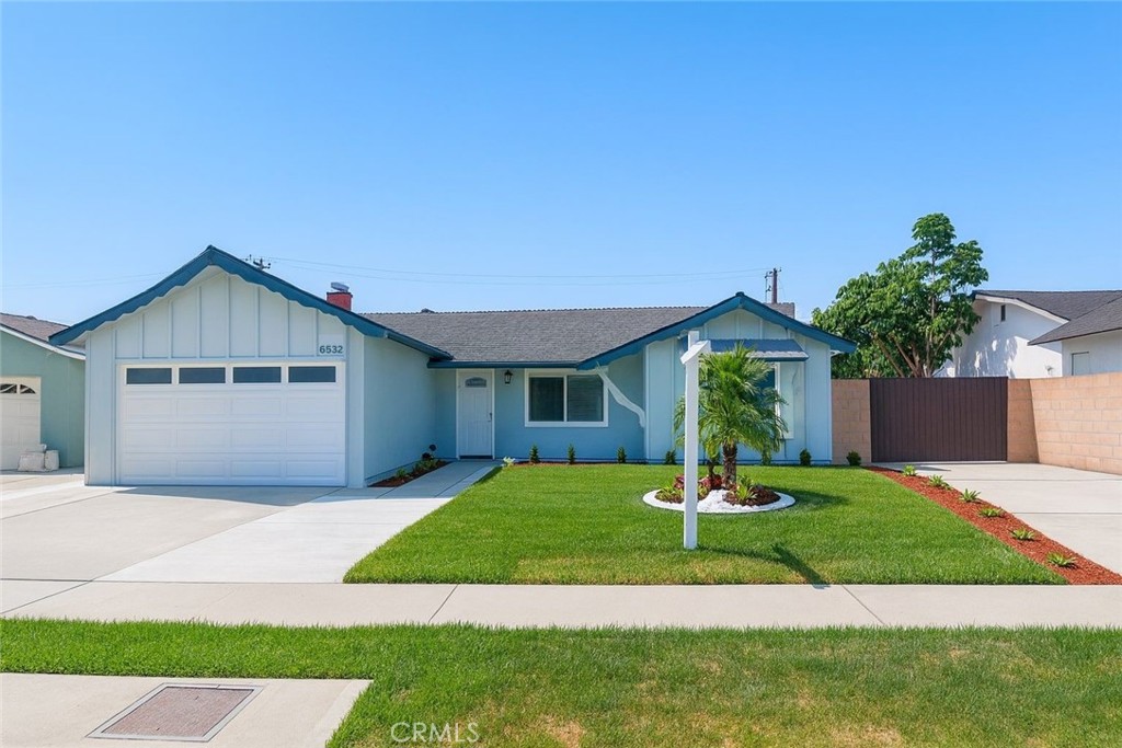 Welcome to 6532 BESTEL AVE WESTMINSTER. Looking at the house, you will see a beautiful front yard with a fresh, lush lawn, stylish planters, and a BRAND-NEW SPRINKLER system in both the front and back yards, this highly UPGRADED single level property has 3 beautiful remodel bedrooms and 2 remodeled bathrooms, perfect size 1383sf and sits on NICE 7420 LOT SIZE, potential to build an ADU in the back, desirable neighborhood this stunning.The house is totally fully remodeled home offers the perfect blend of modern and functional design. Enjoy the convenience of an attached 2-car garage with EPOXY flooring, a 2-car driveway, and additional RV parking—a rare find in this neighborhood. Step in the house TURN KEY CONDITION, waterproof vinyl flooring throughout, crown molding, recessed lighting, and fresh interior and exterior paint.This is a stunningly upgraded home and has custom upgrades through out. Another new remodeled bathroom and inviting master bedroom is remodeled with a custom titled walk-in shower, this home offers an open-concept design filled with natural light, creating an inviting and airy feel. The living room, dining room, and family room are seamlessly connected, creating a perfect indoor-outdoor flow for hosting guests. The heart of the house is THE KITCHEN HAS BEEN BEAUTIFUL UPGRADED with BRAND NEW QUARTZ countertops, installed BACKSPLASHES on all KITCHEN WALLS, SLEEKS CABINETS and add a beautiful ceiling light, The spacious family and dining areas flow seamlessly, while large windows provide serene views of the lush backyard. From the dinning room opens to the back yard through sliding door step outside to your private back yard oasis fresh brand-new grass with a BRAND NEW SPRINKLER system. The seller spent almost $200,000.00 making this home ideal for gatherings. Conveniently located near the 22 and 405 Freeways, shopping malls, supermarkets, and restaurants, this property is a PRIME OPPORTUNITY in a highly sought-after location.Don’t miss this GEM— PLEASE SCHEDULE TO VIEW THE HOUSE TODAY!
